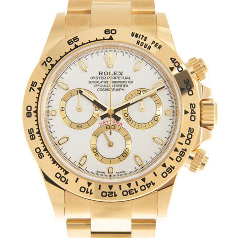 rolex cosmograph daytona in 18 ct yellow gold|18k gold rolex daytona.